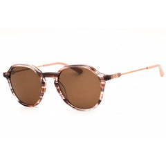 Cole Haan Unisex Sunglasses - Blush Horn Acetate Round Full Rim Frame | CH6503 651