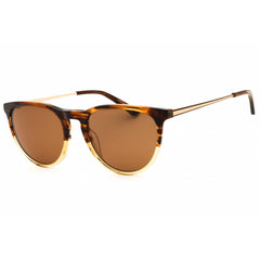Cole Haan Unisex Sunglasses - Brown Horn Acetate Round Full Rim Frame | CH6507 210