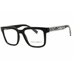 Dolce & Gabbana Unisex Eyeglasses - Black Rectangular Full Rim Frame | 0DG5101 501