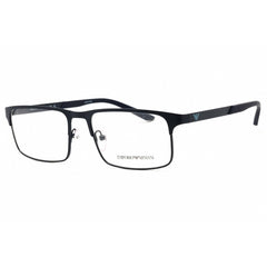Emporio Armani Men's Eyeglasses - Matte Blue Rectangular Full Rim Frame | 0EA1170 3396