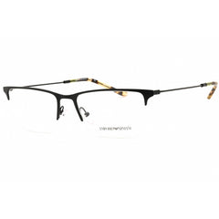 Emporio Armani Men's Eyeglasses - Matte Black Metal Rectangular Frame | 0EA1171 3001