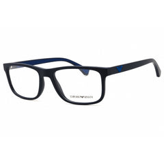 Emporio Armani Men's Eyeglasses - Matte Blue Rectangular Shape Frame | 0EA3147 5754