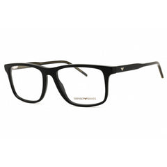 Emporio Armani Men's Eyeglasses - Black Rectangular Full Rim Frame | 0EA3257 5017