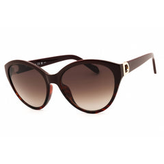 Fossil Women's Sunglasses - Cat Eye Shape Raspberry Plastic Frame | FOS 2146/G/S JMJ