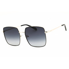 Fossil Women's Sunglasses - Rectangular Shape Black Metal Frame | FOS 3156/G/S 807