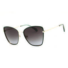 Fossil Women's Sunglasses - Cat Eye Green Metal Full Rim Frame | FOS 3159/G/S 1ED