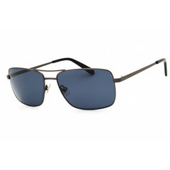 Fossil Men's Sunglasses - Dark Ruthenium Metal Full Rim Frame | FOS 3161/G/S R80