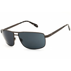 Fossil Men's Sunglasses - Matte Dark Ruthenium Rectangular Frame | FOS 2141/S 0R80 IR