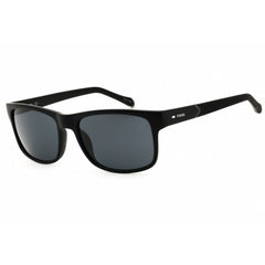 Fossil Men's Sunglasses - Matte Black Plastic Rectangular Frame | Fos 3061/S 0DL5 E5
