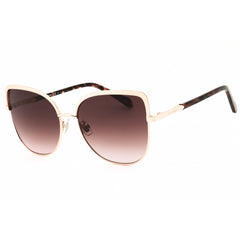 Fossil Women's Sunglasses - Red/Gold Cat Eye Full Rim Frame | FOS 3126/G/S 0AU2 HA