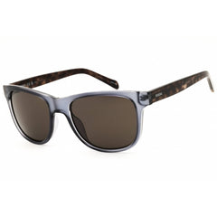 Fossil Men's Sunglasses - Matte Grey Rectangular Full Rim Frame | FOS 3160/S 0FRE IR