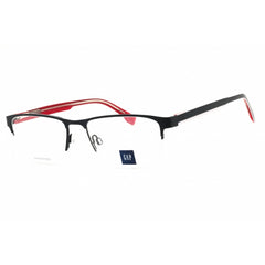Gap Men's Eyeglasses - Navy Blue Metal Rectangular Shape Half Rim Frame | VGP012 0NAV