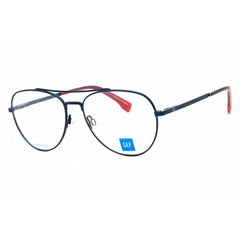 Gap Men's Eyeglasses - Navy Blue Metal Aviator Shape Full Rim Frame | VGP020 0NAV