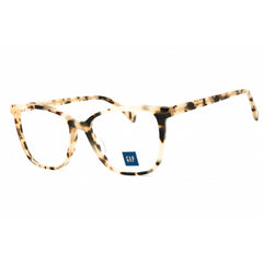 Gap Women's Eyeglasses - White Havana Rectangular Shape Full Rim Frame | VGP047 0WHH