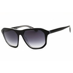 Guess Men's Sunglasses - Shiny Black Injected Propionate Oval Frame | GU00057 01B
