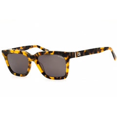 Guess Men's Sunglasses - Havana Acetate Rectangular Full Rim Frame | GU00064 52N