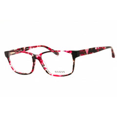 Guess Women's Eyeglasses - Pink/Black Acetate Rectangular Shape Frame | GU2848 074