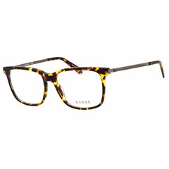 Guess Men's Eyeglasses - Havana Acetate Rectangular Full Rim Frame | GU50048 052