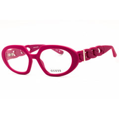 Guess Women's Eyeglasses - Matte Pink Injected Propionate Oval Frame | GU50117 073