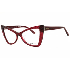 Guess Women's Eyeglasses - Bordeaux Acetate Cat Eye Full Rim Frame | GU50178 071