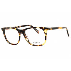 Guess Unisex Eyeglasses - Blonde Havana Acetate Rectangular Frame | GU5223 053