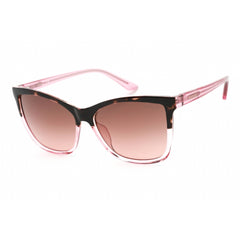 Guess Women's Sunglasses - Pink Injected Propionate Rectangular Frame | GU7779 72U