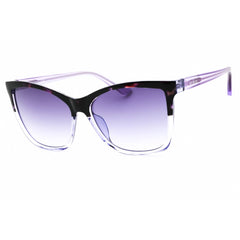 Guess Women's Sunglasses - Violet Plastic Cat Eye Shape Full Rim Frame | GU7779 83Z