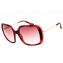 Guess Women's Sunglasses - Pink Injected Propionate Oversized Frame | GU7780 74T