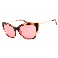 Guess Women's Sunglasses - Havana Injected Propionate Cat Eye Frame | GU7781 56S