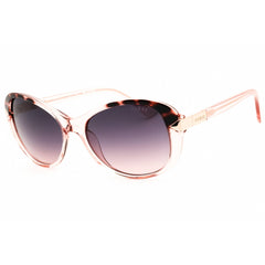 Guess Women's Sunglasses - Shiny Beige Injected Propionate Oval Frame | GU7821 57B
