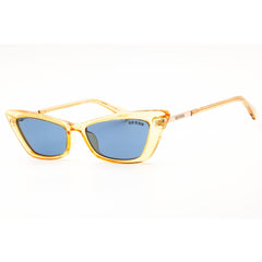 Guess Women's Sunglasses - Yellow Injected Propionate Cat Eye Frame | GU8229 41V