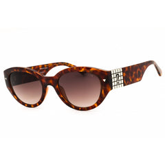 Guess Women's Sunglasses - Blonde Havana Injected Propionate Oval Frame | GU8241 53F