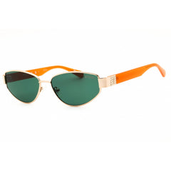 Guess Women's Sunglasses - Gold/Orange Metal Cat Eye Full Rim Frame | GU8258 32N