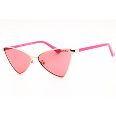 Guess Women's Sunglasses - Gold/Pink Metal Cat Eye Full Rim Frame | GU8286 32S