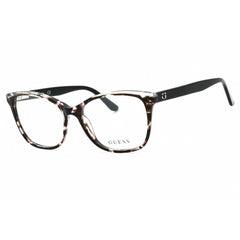 Guess Women's Eyeglasses - Rectangular Shape Grey/Black Plastic Frame | GU2723 020