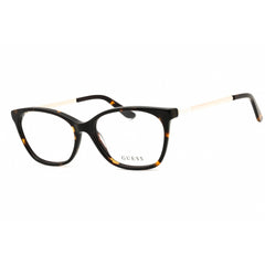 Guess Women's Eyeglasses - Dark Havana Rectangular Shape Full Rim Frame | GU50194 052