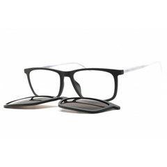 Hugo Boss Men's Sunglasses - Matte Grey Plastic Rectangular Frame | 1150/CS 0FRE IR
