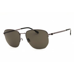 Hugo Boss Men's Sunglasses - Dark Ruthenium Metal Oval Frame | 1538/F/SK 0V81 IR