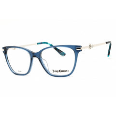 Juicy Couture Women's Eyeglasses - Blue Acetate Rectangular Frame | JU 242/G 0PJP 00