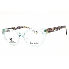 Juicy Couture Women's Eyeglasses - Crystal Green Cat Eye Frame | JU 255/G 00OX 00
