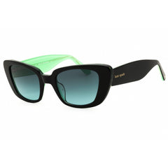 Kate Spade Women's Sunglasses - Black/Green Acetate Cat Eye Frame | FABIA/S 07ZJ IB