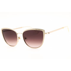 Kate Spade Women's Sunglasses - Gold Glitter Metal Cat Eye Frame | STACI/G/S 0J5G HA