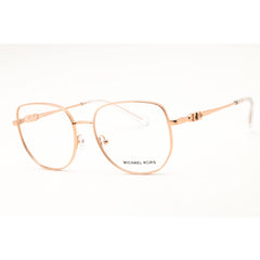 Michael Kors Women's Eyeglasses - Rose Gold Metal Round Shape Frame | 0MK3062 1108