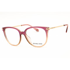 Michael Kors Women's Eyeglasses - Dusty Rose/Light Brown Round Frame | 0MK4106U 3256