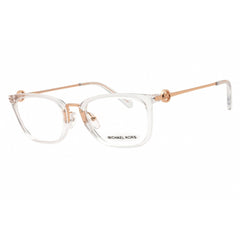 Michael Kors Women's Eyeglasses - Crystal Clear Rectangular Frame | MK4054 3105