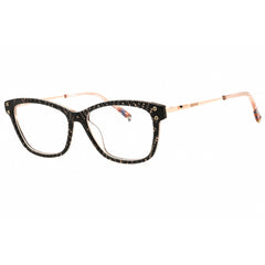 Missoni Women's Eyeglasses - Black/Nude Rectangular Full Rim Frame | MIS 0006 0KDX 00