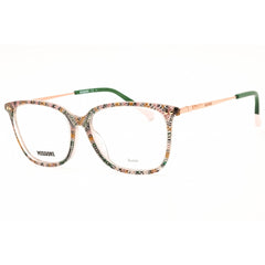 Missoni Women's Eyeglasses - Pattern Pink/Green Rectangular Frame | MIS 0085 0038 00