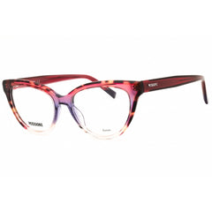 Missoni Women's Eyeglasses - Pink/Havana/Violet Cat Eye Shape Frame | MIS 0091 00AE 00