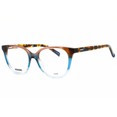 Missoni Women's Eyeglasses - Shaded Brown/Blue Round Full Rim Frame | MIS 0100 0IPA 00