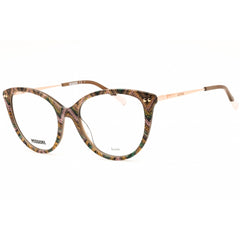 Missoni Women's Eyeglasses - Pattern Brown/Green Full Rim Frame | MIS 0109 01UK 00